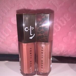 Fenty Beauty Lip Gloss Duo Set - Candy Soda & Sweet Mouth